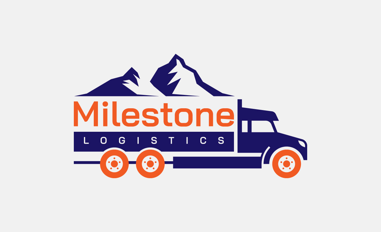 Milestone Logistics – Logo Animation