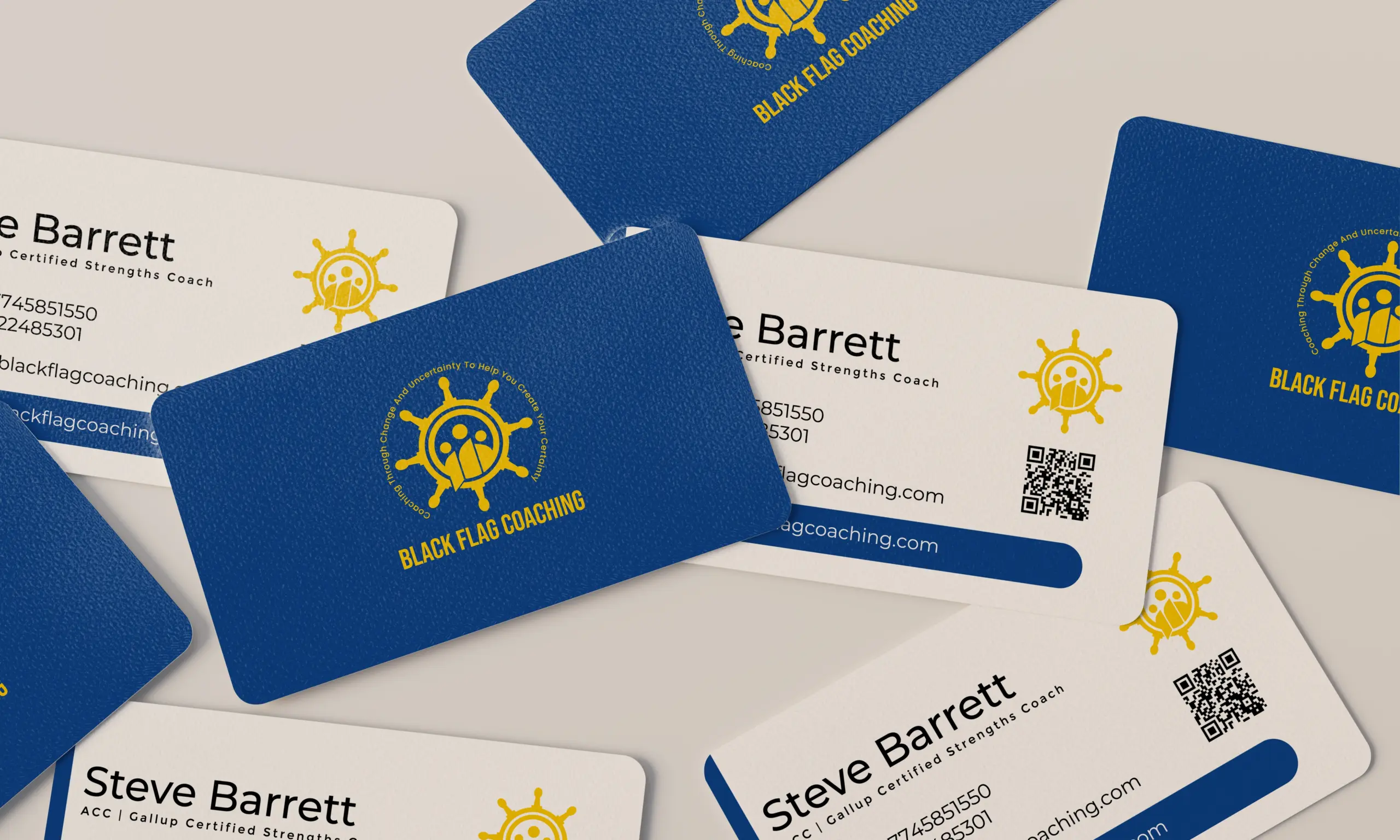 Black Flag Coaching Business Card