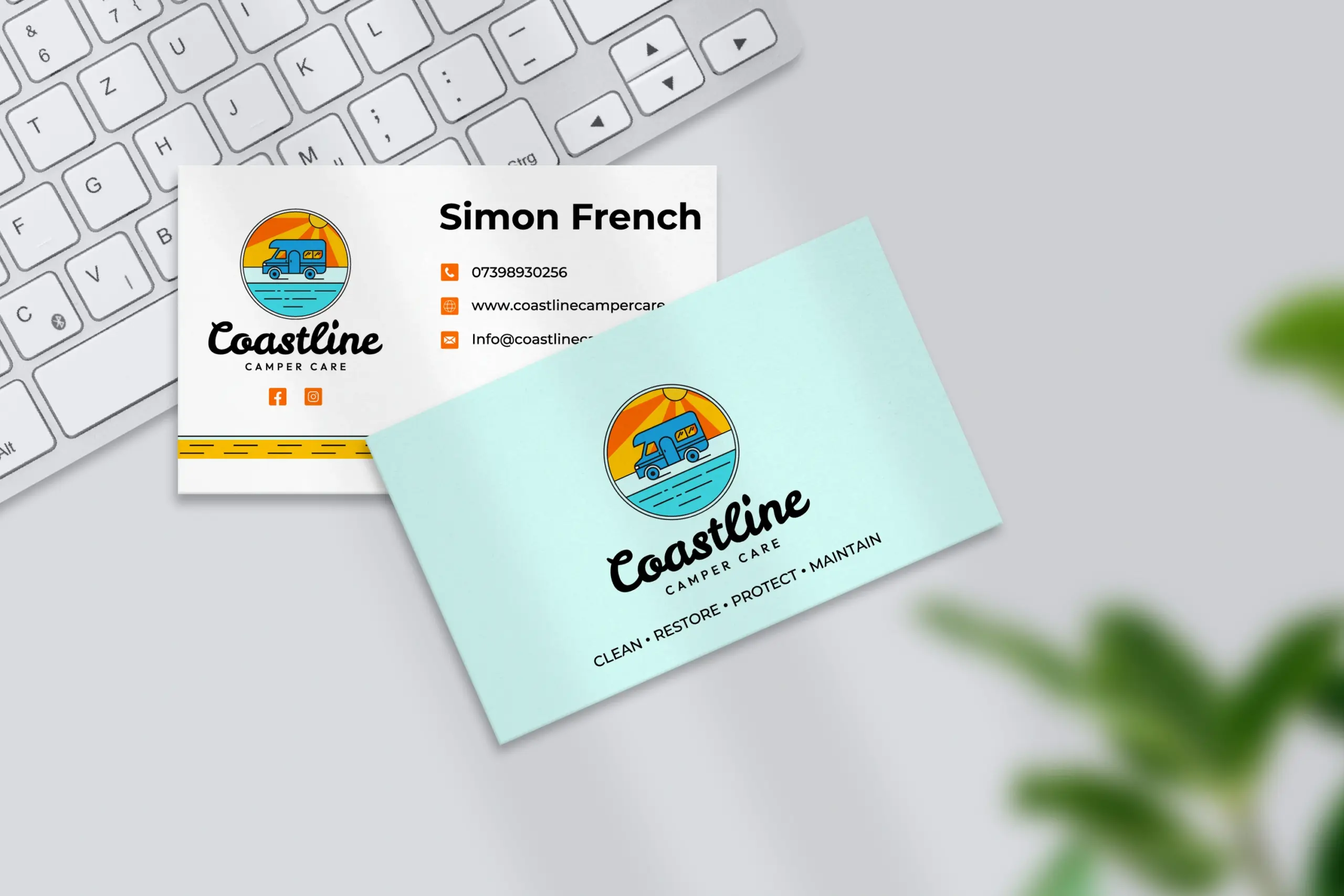 Coastline Business Card
