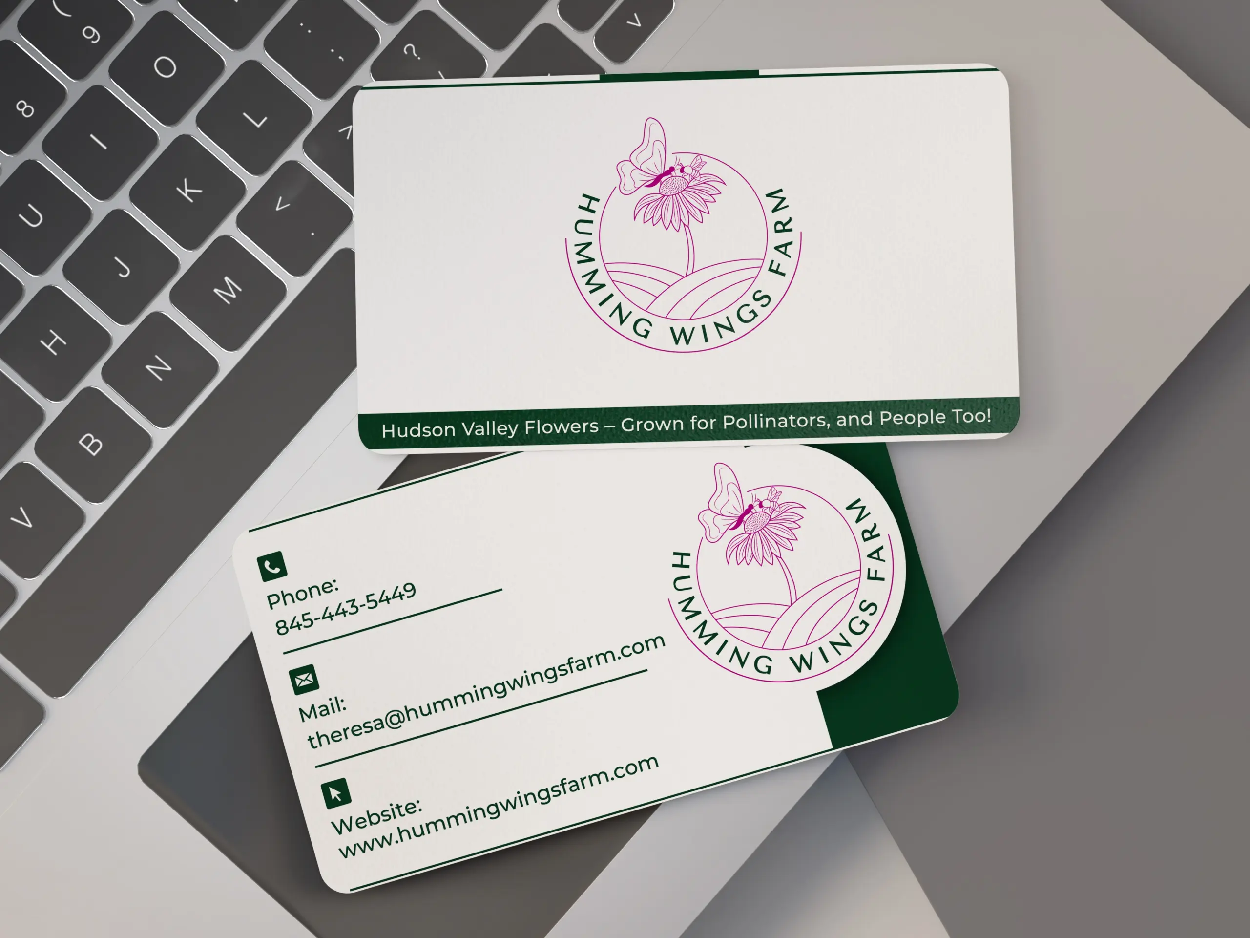 Humming Wings Business Card