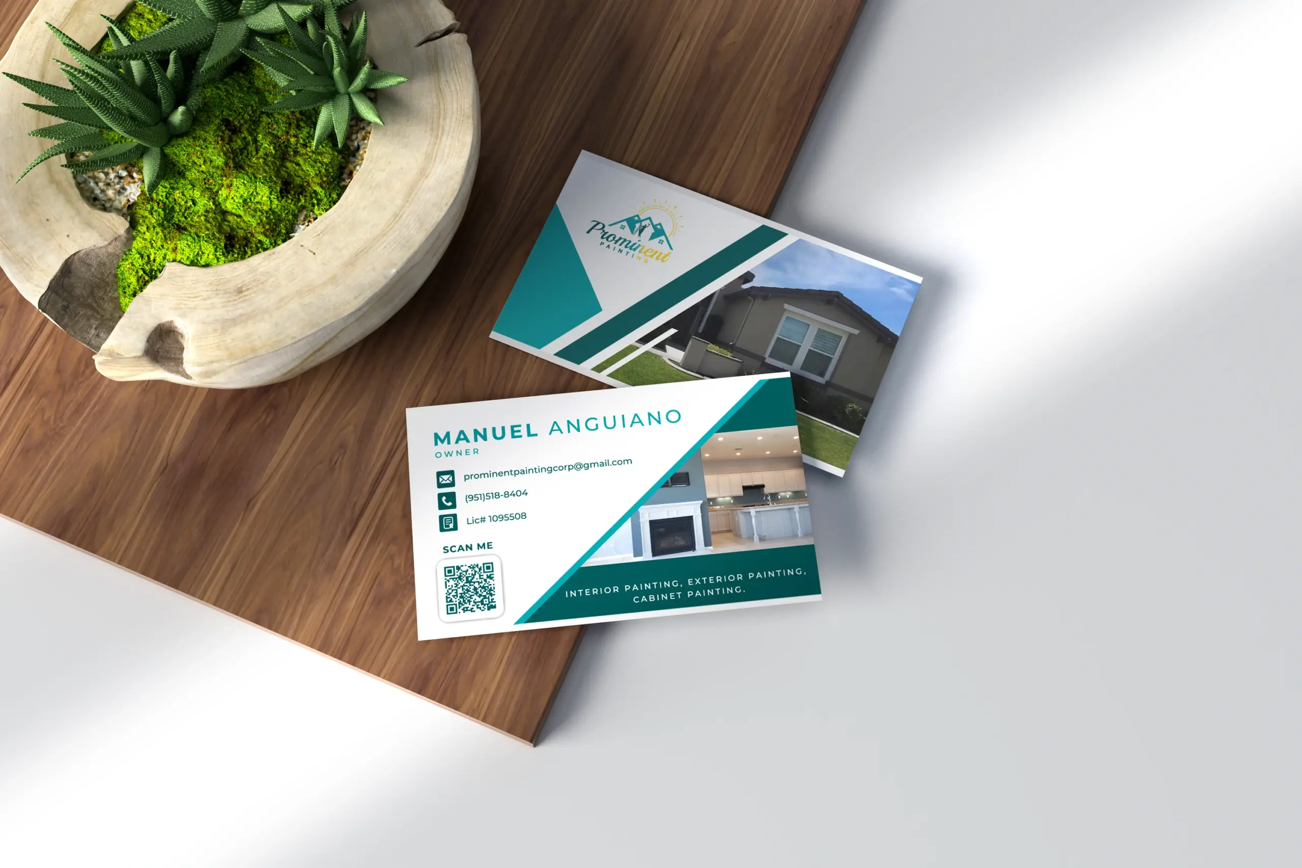 Prominent Business Card