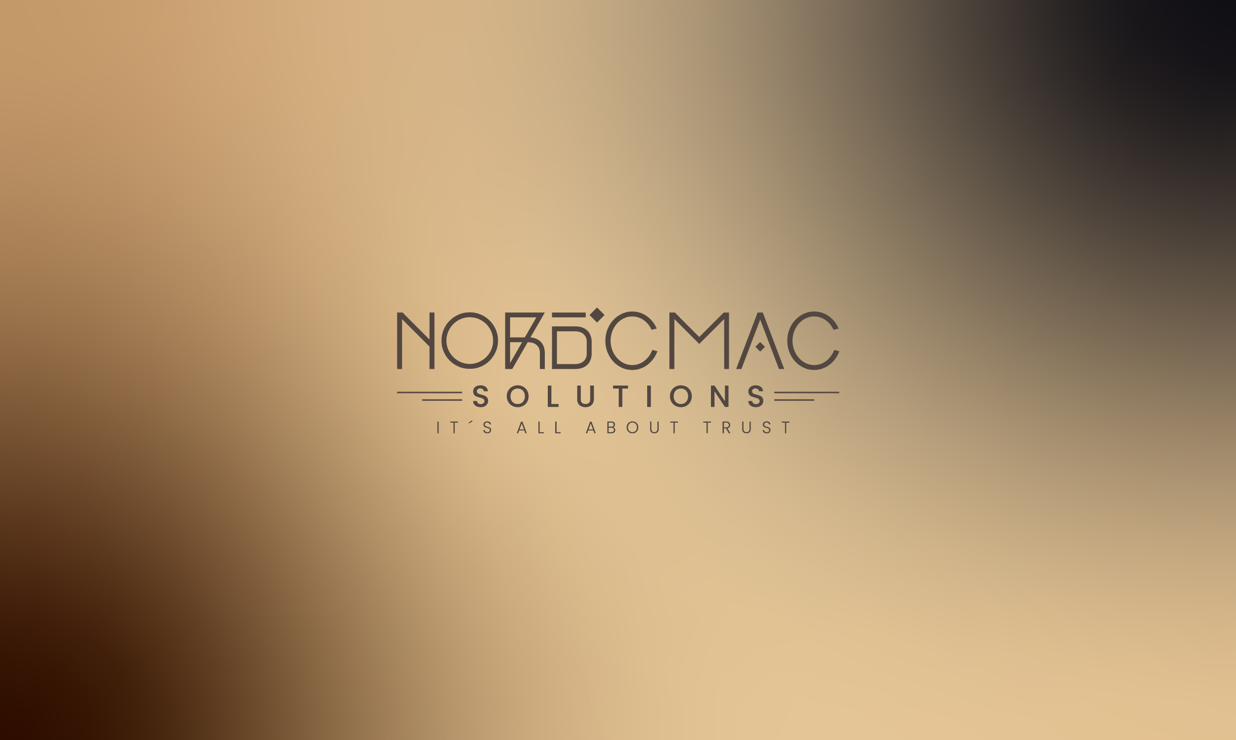 Nordic Mac Solutions Logo Design